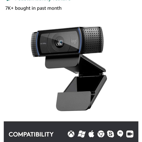 Logitech pro stream WebCam - Picture 6 of 6